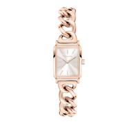 Tamaris Reloj analógico de Cuarzo para Mujer con Correa de Acero Inoxidable TT-0173-MQ, Oro Rosa