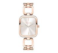 Tamaris Reloj analógico de Cuarzo para Mujer con Correa de Metal TT-0110-MQ, Oro Rosa