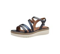 Tamaris Sandale, Sandalia Sling Mujer, Azul Marino, 39 EU