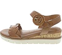 Tamaris Sandale, Sandalias con cuña Mujer, coñac, 40 EU