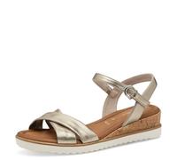 Tamaris Sandale, Sandalias Mujer, Dorado, 40 EU