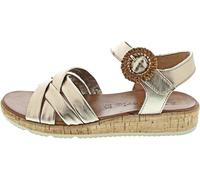 Tamaris Sandalette, Sandalias Planas Mujer, Bronce, 38 EU