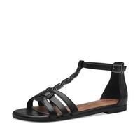 Tamaris Sandalia 1-28130-42, Negro, 36 EU