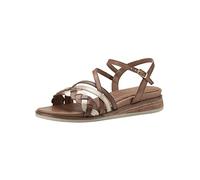 Tamaris Sandalia de mujer 1-1-28250-20, Cognac Comb, 37 EU