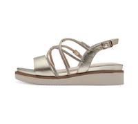 Tamaris - Sandalia de tacón de piel - Shoes - Mujer - Amarillo - 39 EU -