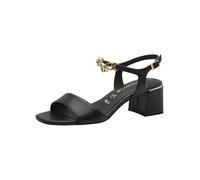 Tamaris Sandalia para mujer 1-28245-44 con tacón, color negro, talla 36 EU, Negro, 36 EU