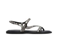 Tamaris - Sandalia plana efecto pitón - Shoes - Mujer - Gris - 39 EU -