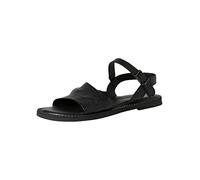 Tamaris Sandalia plana para mujer 1-1-28120-28, Negro, 37 EU