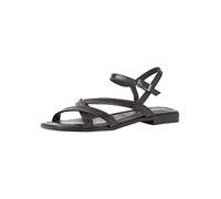 Tamaris Sandalia plana para mujer 1-1-28126-28, Negro, 37 EU