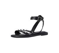 Tamaris Sandalia plana para mujer 1-1-28153-38, Negro, 41 EU