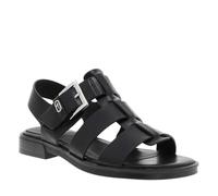 Tamaris Sandalia plana para mujer 1-28117-46, color negro, talla 41 EU