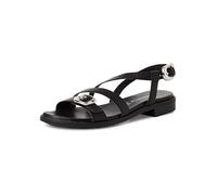 Tamaris Sandalia plana para mujer 1-28119-46, color negro, talla 40 EU