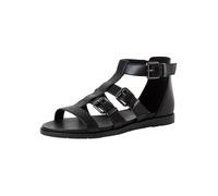 Tamaris Sandalia plana para mujer 1-28125-46, color negro, talla 41 EU