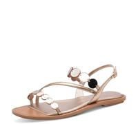Tamaris Sandalia plana para mujer 1-28128-46, color rosa metálico, talla 40 EU