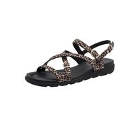 Tamaris Sandalia plana para mujer 1-28231-46, leopardo, 37 EU