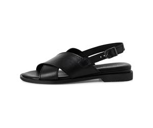 Tamaris - Sandalia Plana - Shoes - Mujer - Negro - 37 EU -