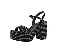 Tamaris Sandalias 1-1-28034-30, Negro y beige., 39 EU