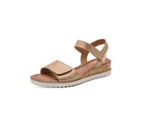 Tamaris Damen 1-28118-44, Sandalias con cuña Mujer, Bronce Struct, 39 EU