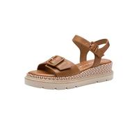 Tamaris Sandalias cómodas para mujer, marrón, 38 EU