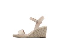 Tamaris Zapatos de cuña para mujer, textiles, color carne, 39 EU