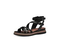 Tamaris Sandalias con hebilla negro, Talla 38