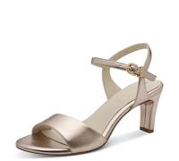 Tamaris Sandalias con tacón para mujer 28008-42 Sintéticas Dorado Claro 39 EU