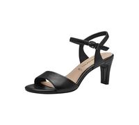Tamaris Sandalias Con Tacón para Mujer, Sintéticas, Negro Mate, 41 EU