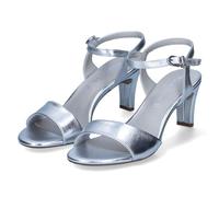 Tamaris Sandalias Con Tacón para Mujer, Sintéticas, Plateado, 39 EU