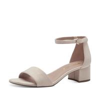 Tamaris Sandalias Con Tacón para Mujer, Textil, Carne, 37 EU