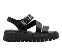 TAMARIS Sandalias de cuña chunky. Color Negro