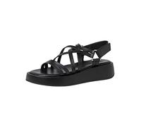 Tamaris Sandalias de cuña para mujer 1-1-28274-38, Negro, 39 EU