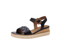Tamaris Sandalias de cuña para mujer, color azul marino, talla 37 EU, azul marino, 37 EU
