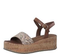 Tamaris Sandalias de mujer 1-28020-42, Cuoio Comb, 39 EU