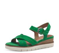 Tamaris Sandalias de mujer 1-28202-42, verde, 36 EU