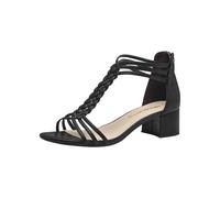 Tamaris Sandalias de mujer 1-28290-42, Black Glam, 36 EU