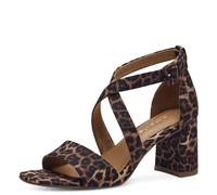 Tamaris Sandalias de mujer 1-28310-42, leopardo, 36 EU