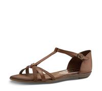 Tamaris Sandalias de mujer, Sandalias de mujer, Ranura marrón, 7 UK