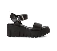 Tamaris - Sandalias Negras Casuales Abiertas Planas - Shoes - Mujer - Negro - 40 EU -