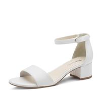 Tamaris Sandalias para Mujer 1-28295-42, Talla:38 EU, Color:Blanco