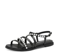 Tamaris Sandalias para mujer, veganas, elegantes, Negro, 37 EU