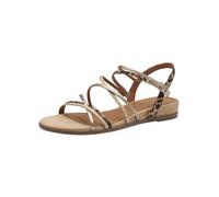 Tamaris Sandalias planas para mujer 1-28103-42, TAN Comb, talla 38 EU, Tan Comb, 38 EU