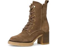Tamaris Schnürstiefel, Botas Cortas al Tobillo Mujer, Camel, 39 EU