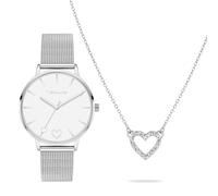 Tamaris Set Reloj de Pulsera y Pulsera TS-0059-MQN de Acero Inoxidable