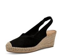 Tamaris Sling Mujer Cómodo, Negro, 41 EU