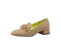 Tamaris Slipper Mujer Tacón Bloc, Beige, 40 EU