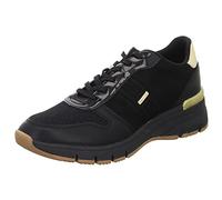 Tamaris Sneaker 1-1-23785-29 Talla 36,Color Black/Gold, Zapatillas Mujer, 37 EU