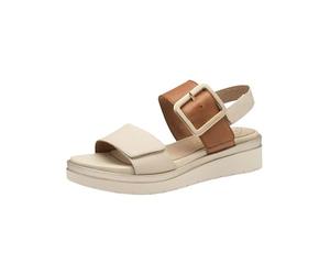 Tamaris Tamaris Comfort Damen Sandalen Flach Aus Leder Mit Schnalle Sandalias con cuñaMujer