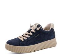 Tamaris Tamaris Comfort Damen Step In Leder Sneaker Flach Zum Schlupfen Wide Fit ZapatillasMujer
