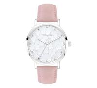 Tamaris TT-0181-LQ - Reloj analógico de Cuarzo para Mujer con Correa de Piel, Plata