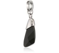 Tamaris Wings - Colgante para mujer, acero inoxidable, circonita, color plata/negro